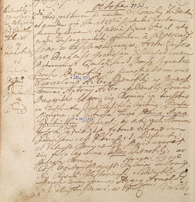 Záznam o svatbě...