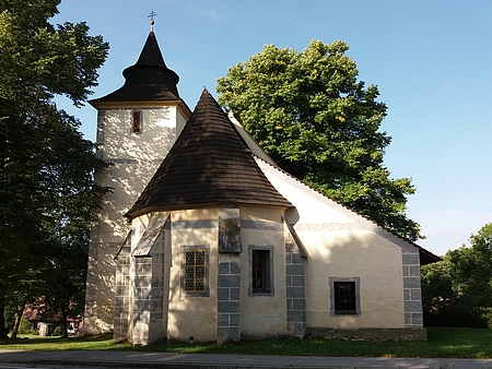 Kostel sv. Anny na Libínském Sedle