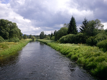 Vltava u Pěkné