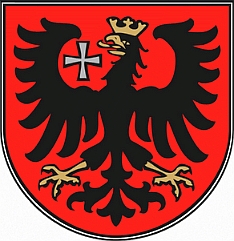 Znak německého města Wetzlar, kde zemřel