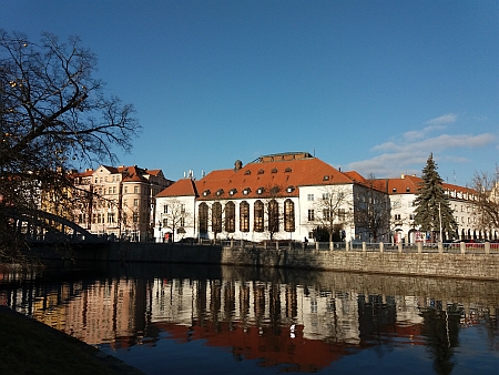 Českobudějovické divadlo na snímku z roku 2019