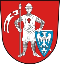 Parte a znak města Bamberg, kde zemřel, spjatého i s českými dějinami