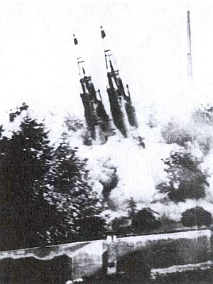 Destrukce českobudějovické synagogy 5. července 1942