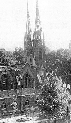 Destrukce českobudějovické synagogy 5. července 1942