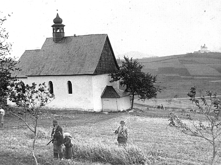 Kostelík sv. Václava v Brůdku u Všerub