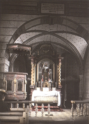 Kostelík sv. Václava v Brůdku u Všerub