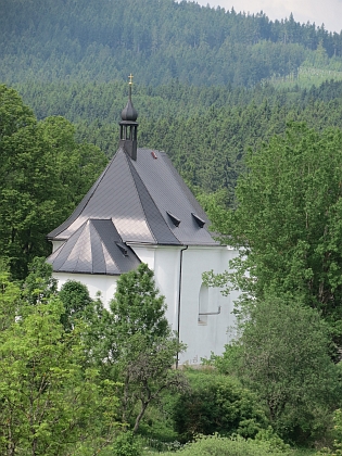 Kostel v Pohoří v roce 2013