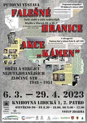 Akci "Kámen" byla věnována výstava, kterou Věra Jandečková připravila a která zavítala v roce 2023 do Jihočeské vědecké knihovny v Českých Budějovicích