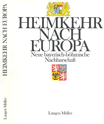 Obálka (1992, Langen-Müller, Mnichov) jeho knihy, z níž pochází textová ukázka