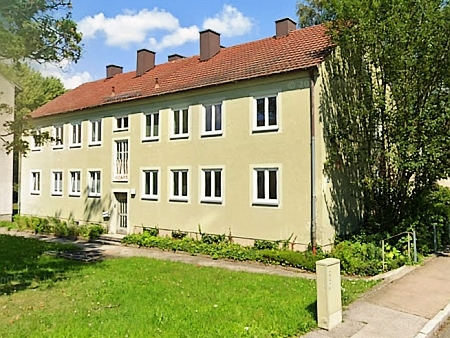Dům na adrese Michael-Thalhofer-Straße 4 ve Schrobenhausen, kde zemřel
