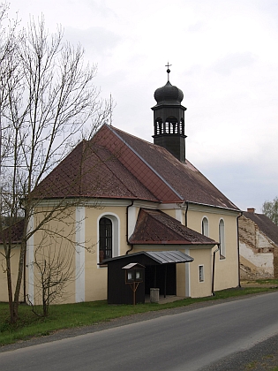 Kostel sv. Jana Křtitele v rodném Maxově