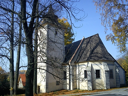 Kostel sv. Anny v rodném Libínském Sedle