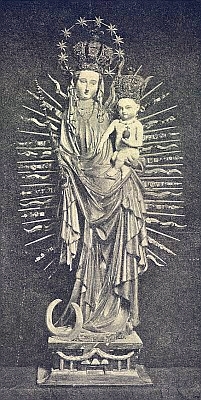 Panna Maria ze Svéraze z 15. století (kolem roku 1420)