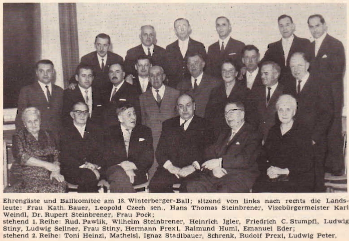 Mezi hosty 18. vimperského plesu s řadou dalších osobností, zastoupených na webových stránkách Kohoutího kříže