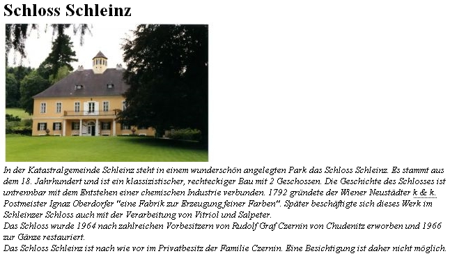 Zemřel na dolnorakouském zámku Schleinz, který získal v roce 1964 a dva roky nato jej dal celý restaurovat a umístit sem i obrazy z rodové galerie