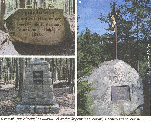 Pasáž z inzertního článku "Za odkazem lesnického rodu Wachtelů" svědčí o souvislosti Jindřichohradecka se Šumavou