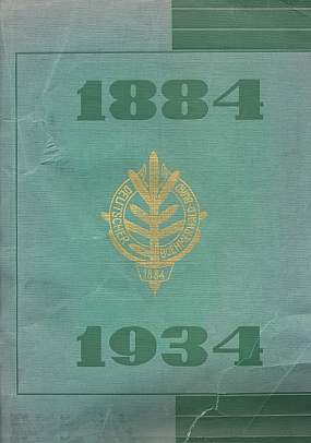 Obálka sborníku k 50. jubileu DBB, kde vyšla i jeho próza mezi pracemi jiných "šumavských autorů"