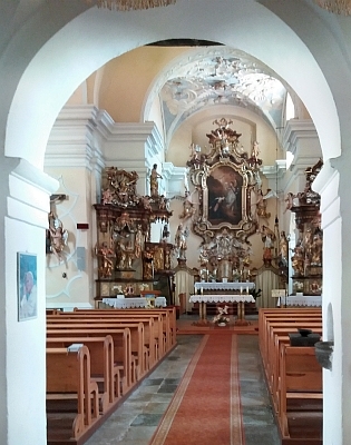 Kostel Zvěstování Panny Marie ve Vlachově Březí