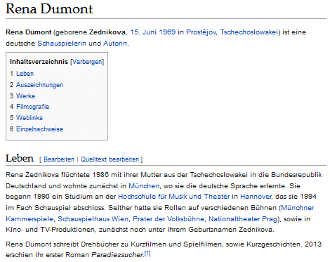 Její heslo na Wikipedii (klikněte na náhled)