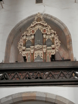 Varhany v českokrumlovském kostele sv. Víta