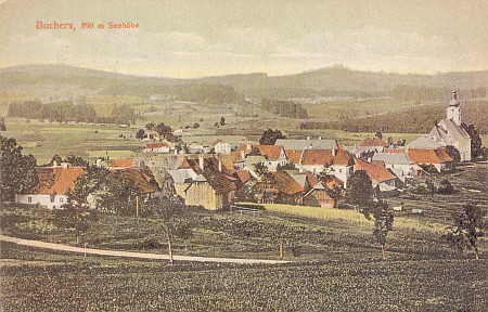 Pohoří na Šumavě, pohlednice (1910)