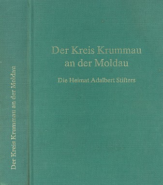 Vazba a titulní list jeho knihy s vlastnoručním věnováním (vydavatel Heimatkreises Krummau a. M.)