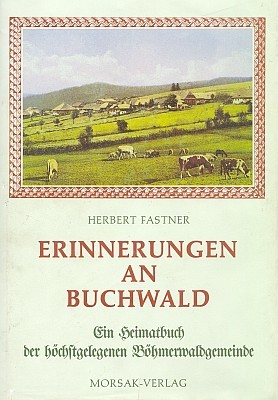 Obálka druhého vydání jeho vzpomínek na Bučinu (1986)