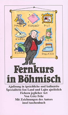 Obálky dvou vydání jeho knihy (1977, Hoffmann und Campe, Hamburg a 1991, Insel-Verlag, Frankfurt nad Mohanem) s vlastními ilustracemi