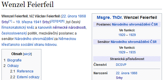 Jeho heslo na Wikipedii (klikněte na náhled)