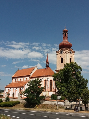 Kostely sv. Jakuba Většího a sv. Jana Nepomuckého v rodném Nepomuku