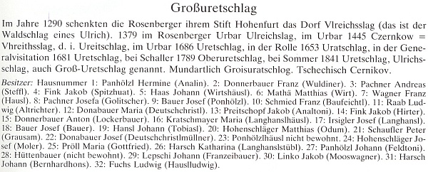 V rodném Černíkově je Jakob Fink psán mezi majiteli usedlostí v roce 1945 hned dvakrát, u č. 4 a 14