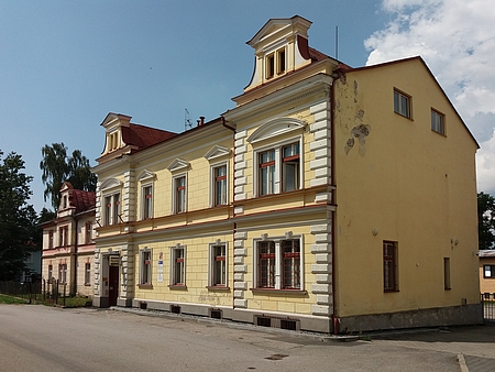 Rodný dům čp. 178 v dnešní Jiráskově ulici v Horní Plané