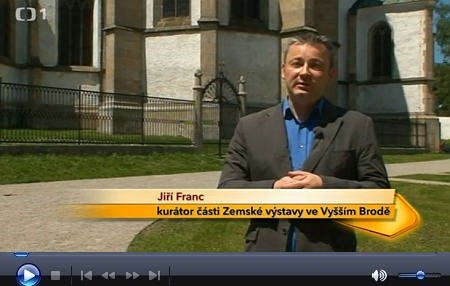 V reportáži České televize z cyklu Toulavá kamera o Zemské výstavě 2013 hovoří i Jiří Franc