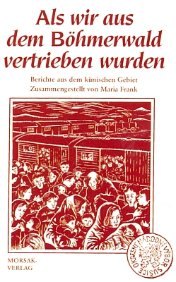 Obálka (1991) její knihy s grafikou Waltera Grössla o vyhnání z "Královácka", vydané také v nakladatelství Morsak