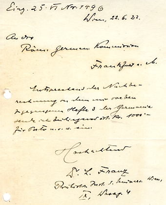 Vlastnoručně psaný dokument