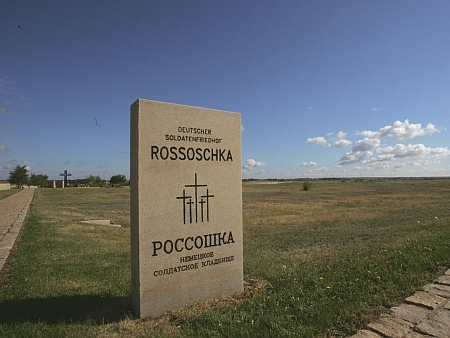 Vojenský hřbitov Rossoška u Volgogradu