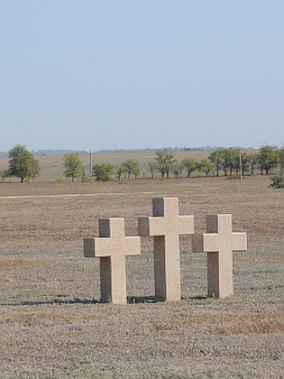 Vojenský hřbitov Rossoška u Volgogradu