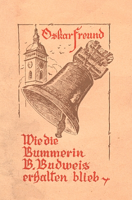 Obálka (1932) německé a české verze jeho publikace