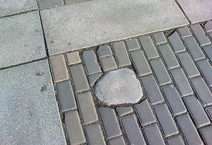 Bludný kámen na budějovickém náměstí