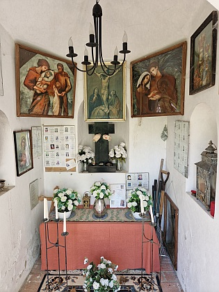Kaple v rodné Štiptoni (viz i Hans Süss)