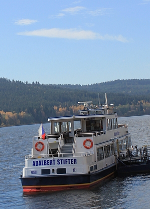 Od roku 2012 je součásti lipenské flotily Rosenberger Lipno Line i loď Adalbert Stifter