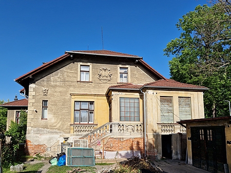 Kendeho vila v Otakarově ulici, tehdy sídlo Sicherheitsdienst