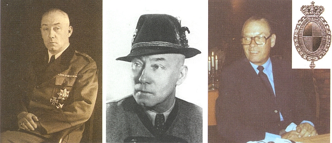 Kníže Friedrich Viktor von Hohenzollern (1891-1965), jehož narozeniny se vždy 30. srpna
 na Hůrce slavily, a jeho syn Friedrich Wilhelm, nar. 1924