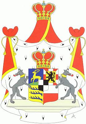 Erb knížecího rodu Hohenzollern-Sigmaringen