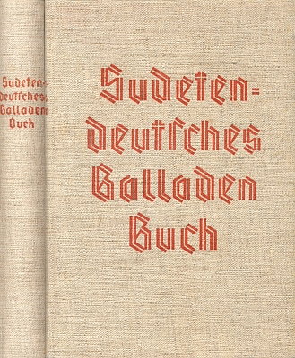 Vazba (1937) knihy Sudetendeutsches Balladenbuch z libereckého "sudetoněmeckého nakladatelství" Franz Kraus, kde je zastoupen hned třemi ukázkami své básnické tvorby, vedle jmen jako Hans Deissinger, Karl von Eisenstein, Oswald Fritz, Franz Karl Ginzkey, Friedrich Jaksch, Robert Lindenbaum, Karl Norbert Mrasek, Wilhelm Pleyer, Ilse Ringler-Kellnerová, Josef Schneider, Sepp Skalitzky, Karl Hans Strobl a Hans Watzlik