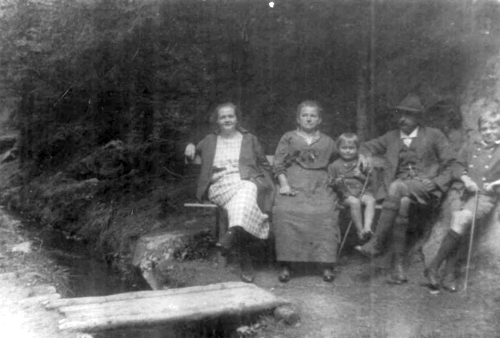 Rodinné snímky z Rožmberka