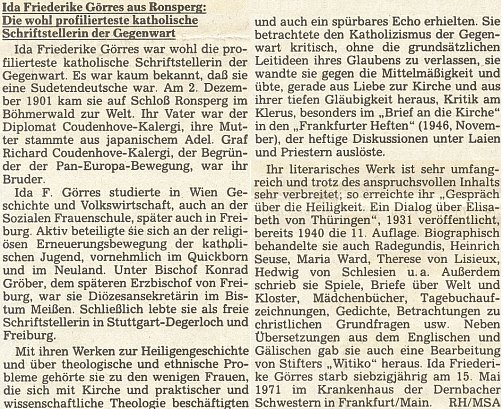 Její medailon na stránkách oficiálního orgánu krajanského sdružení