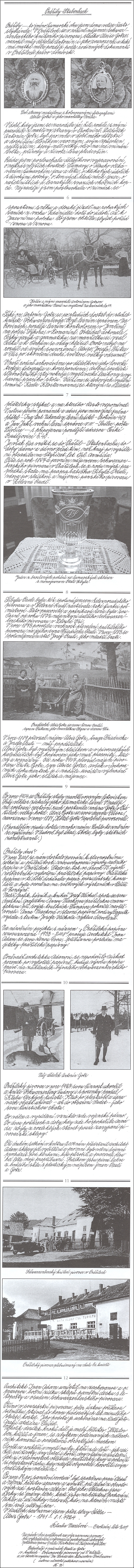 Text Blanky Marešové, psaný rukou jejího muže Štěpána M. Mareše, vyšel takto na stránkách "Obnovené tradice"