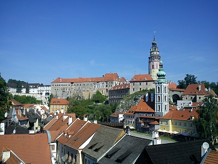 Český Krumlov v létě 2013