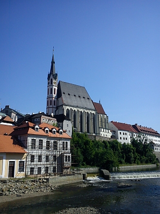 Český Krumlov v létě 2013